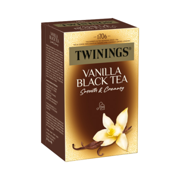 Twinings Vanilla, Schwarztee, 20 Teebeutel im Kuvert, 40g